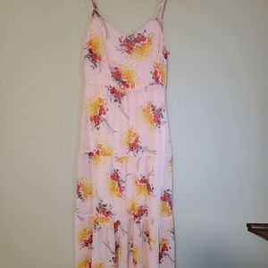Ballet pink maxi dress, sz 2 P